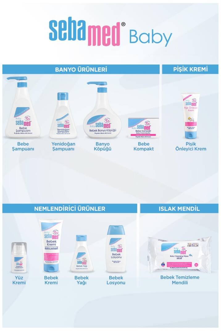 Sebamed Bebe Şampuan 500ml - 7