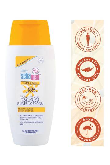 Sebamed Sun Bebe 50+ Güneş Losyonu 150 ml - 2