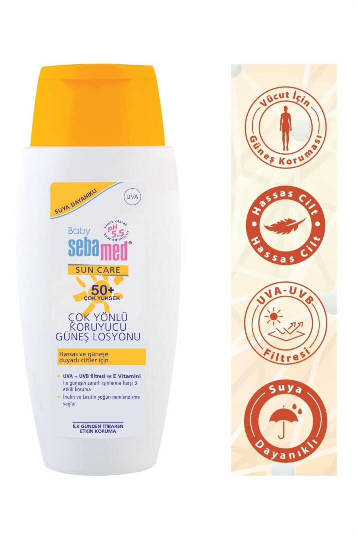 Sebamed Sun Bebe 50+ Güneş Losyonu 150 ml - 2