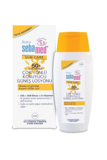 Sebamed Sun Bebe 50+ Güneş Losyonu 150 ml - 4