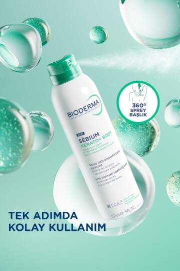 Sebium Kerato+ Body Sivilce, Akne Lekesi Karşıtı Salisilik Asit Niasinamid İçeren Vücut Spreyi 150ml - 7