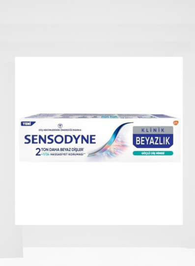 Sensodyne Klinik Beyazlık Güçlü Diş Minesi Macun 75 ml