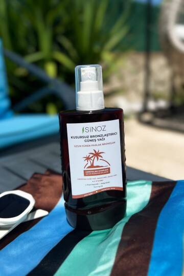 Sinoz Kusursuz Bronzlaştırıcı Güneş Yağı Spreyi 200 ml - 2