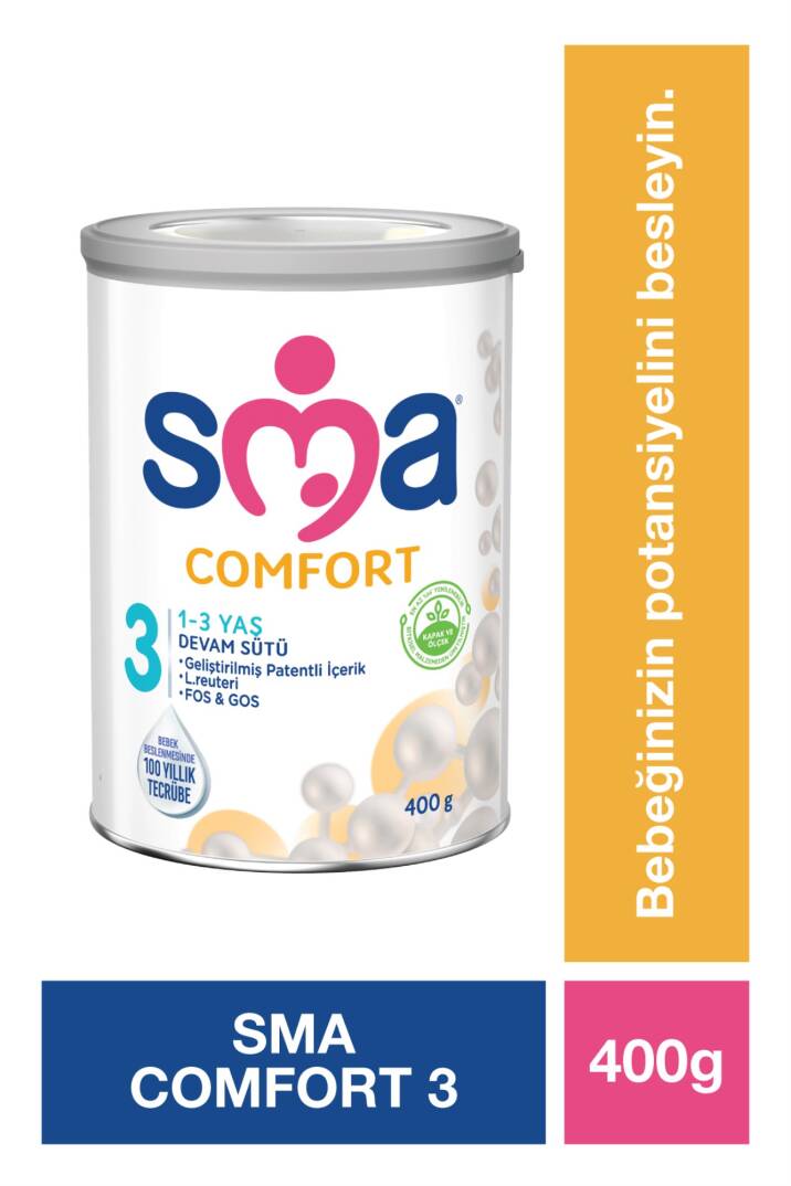 SMA Comfort 3 Bebek Sütü 400 gr - 1