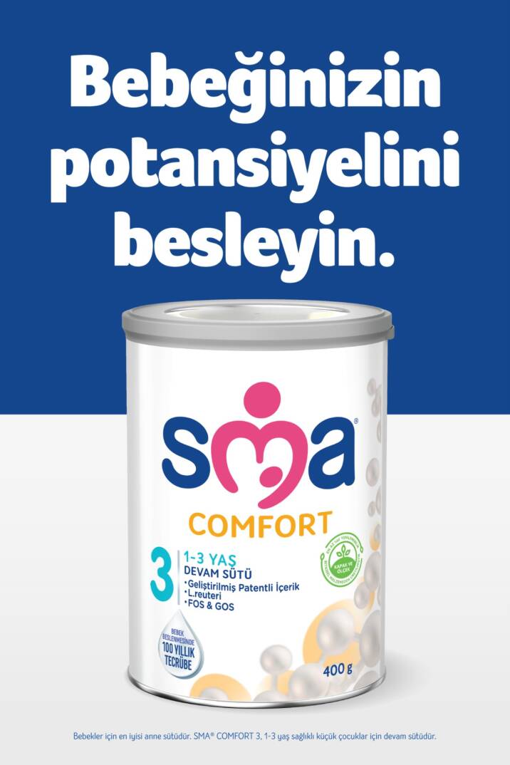 SMA Comfort 3 Bebek Sütü 400 gr - 5