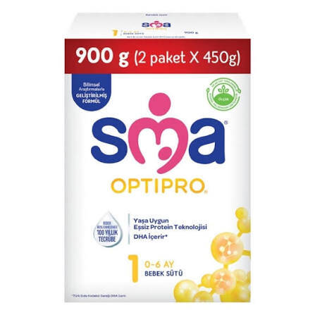 Sma Optipro 1 Devam Sütü 900 gr - 1