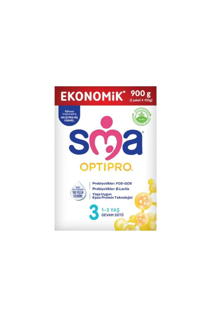 SMA Optipro 3 Devam Sütü 900 gr - 1