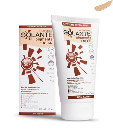 Solante Pigmenta Tinted Spf 50+ Losyon