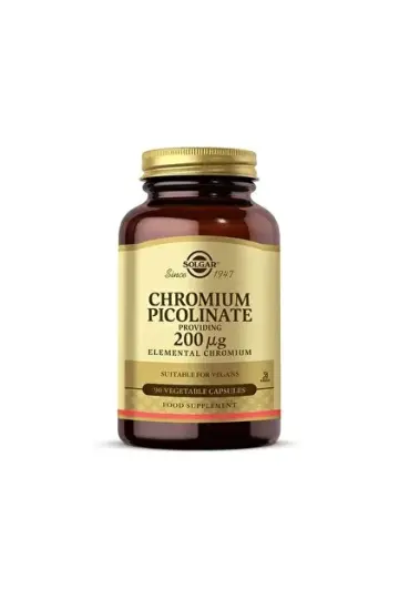 Solgar Chromium Picolinate 90 Adet