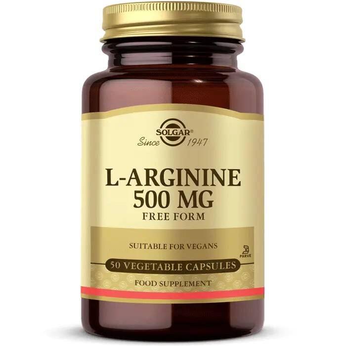 Solgar L-arginine 500 Mg 50 Kapsül - 1