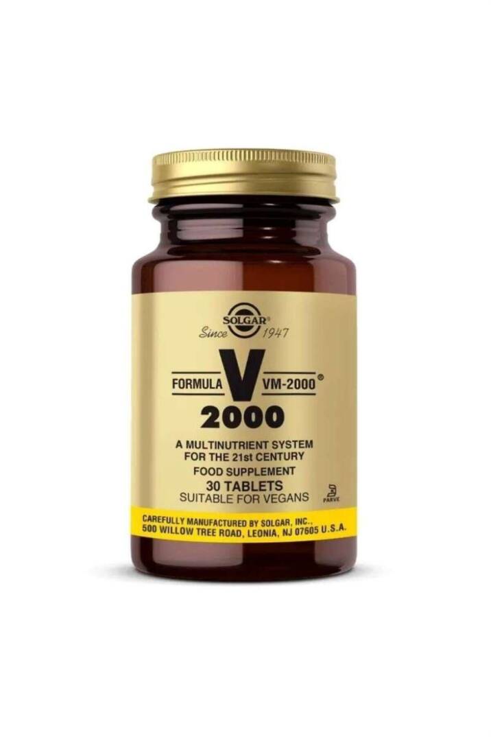 Solgar Vm 2000 30 Tablet Multivitamin - 1
