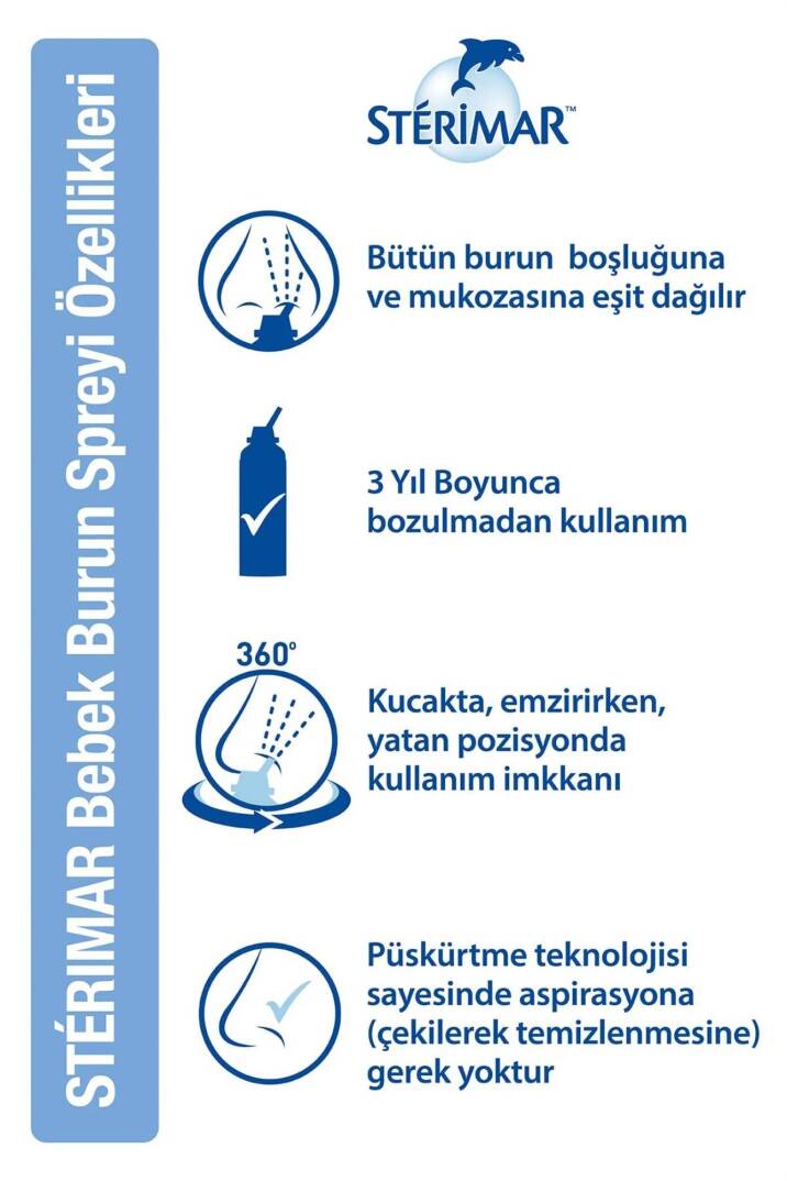 Sterimar Baby Burun Spreyi 50 ml - 3