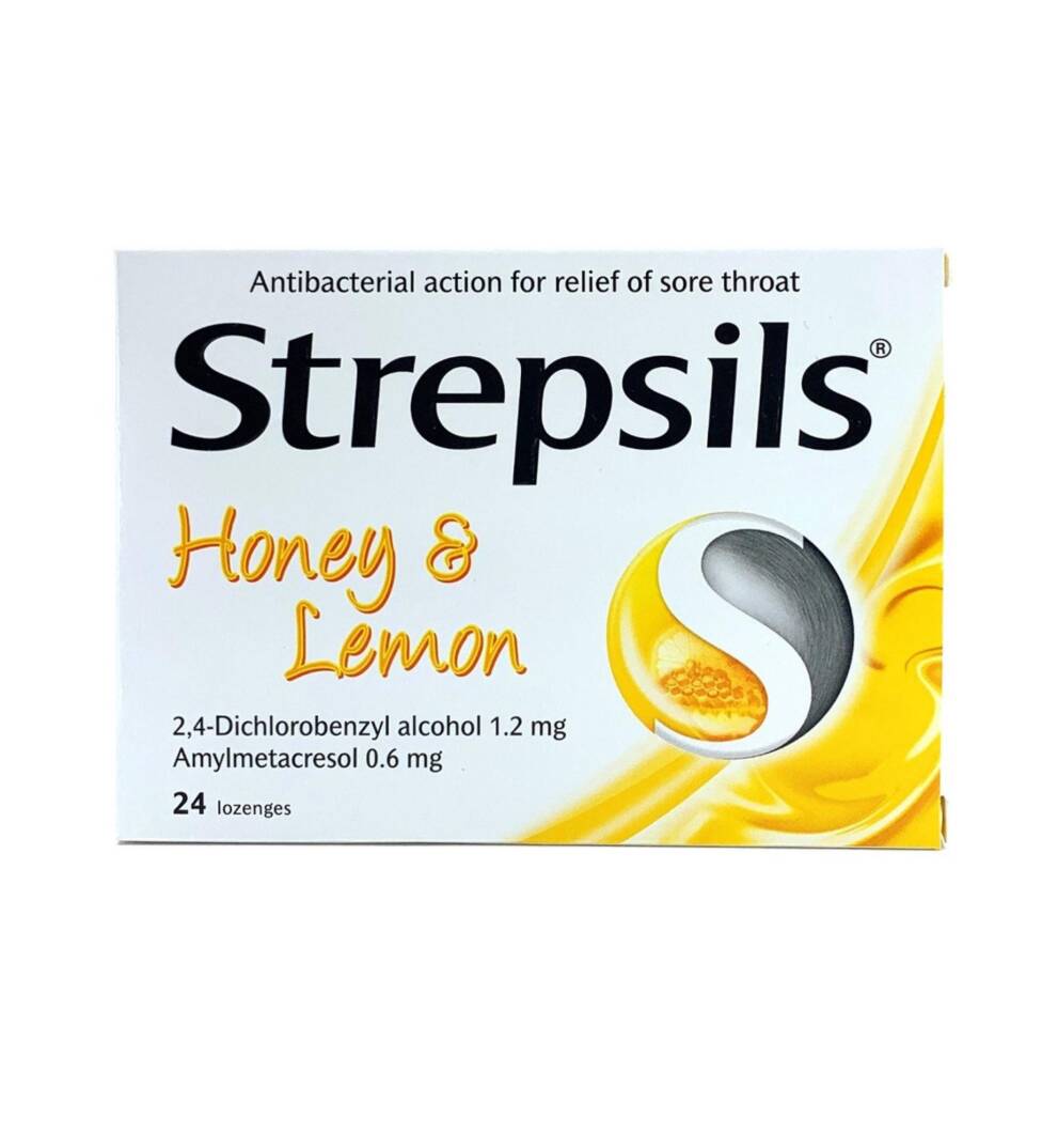 Strepsils Bal Limon 24 Pastil - 1