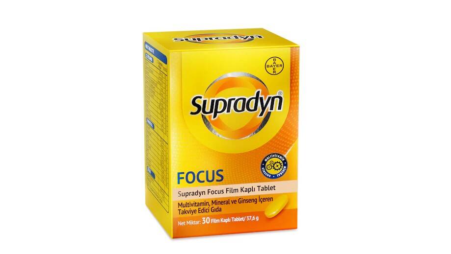 Supradyn Energy Focus 30 Tablet - 1