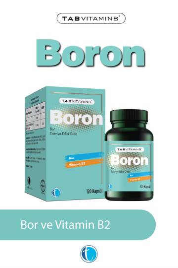 Tabvitamins Boron Bor 120 Kapsül