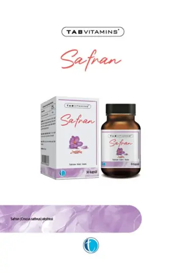 Tabvitamins Safran 50 mg 30 Kapsül