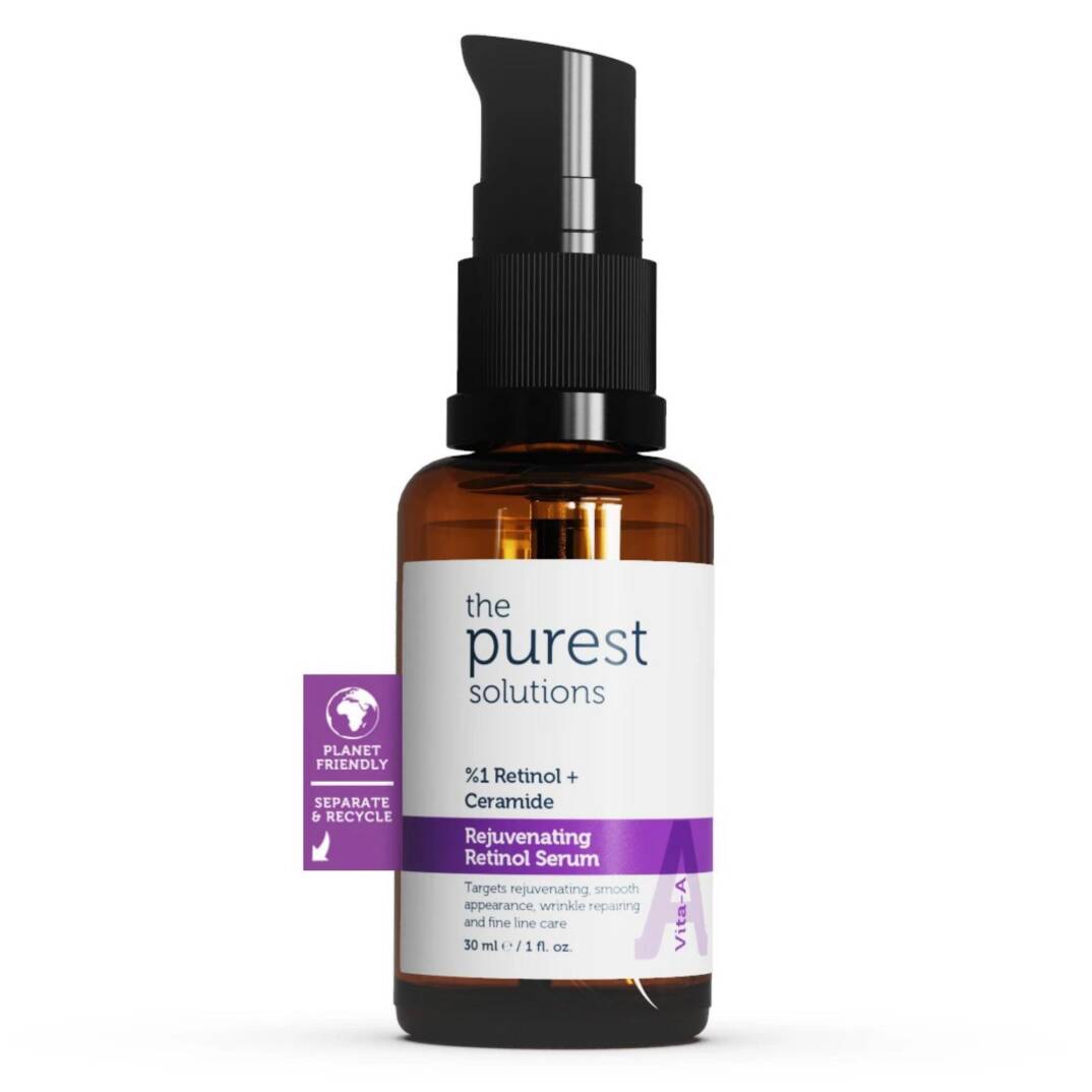 The Purest Solutions %1 Retinol + Ceramide Rejuvenating Retinol Serum 30 ml - 1