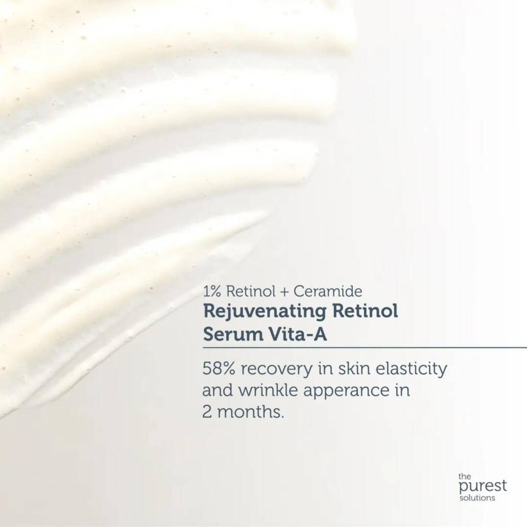 The Purest Solutions %1 Retinol + Ceramide Rejuvenating Retinol Serum 30 ml - 3