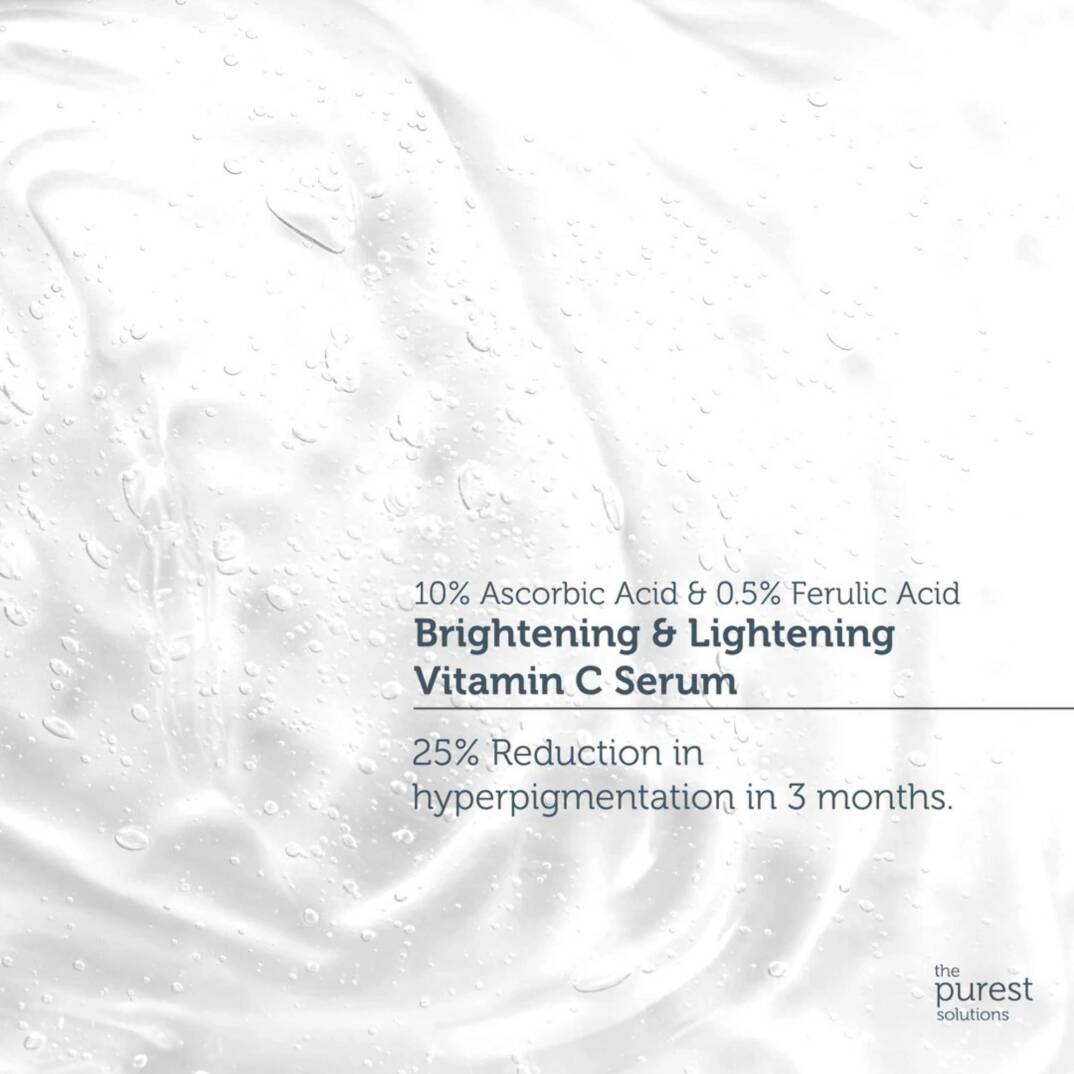 The Purest Solutions Aydınlatıcı Ve Cilt Tonu Eşitleyici C Vitamini Cilt Yüz Serumu 30 Ml - 3