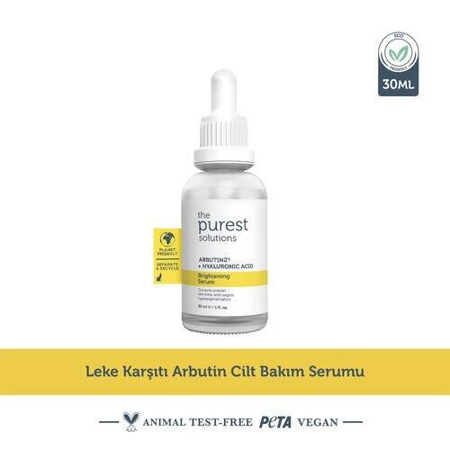 The Purest Solutions Aydınlatıcı Ve Leke Görünümü Azaltıcı Arbutin Cilt Bakım Serumu 30 ml - 3