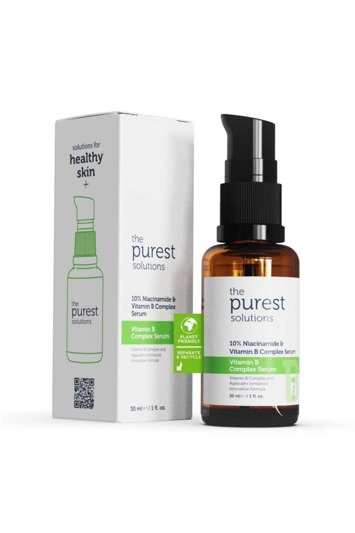The Purest Solutions Bariyer Güçlendirici Ve Yatıştırıcı B Vitamini Cilt Bakım Serumu 30 Ml - 2