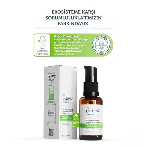 The Purest Solutions Bariyer Güçlendirici Ve Yatıştırıcı B Vitamini Cilt Bakım Serumu 30 Ml - 5