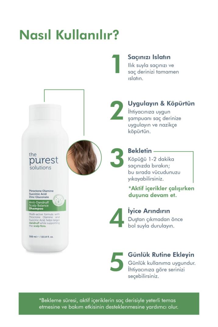 The Purest Solutions Kepek Görünümüne Karşı Dengeleyici Şampuan 300 ml - 6