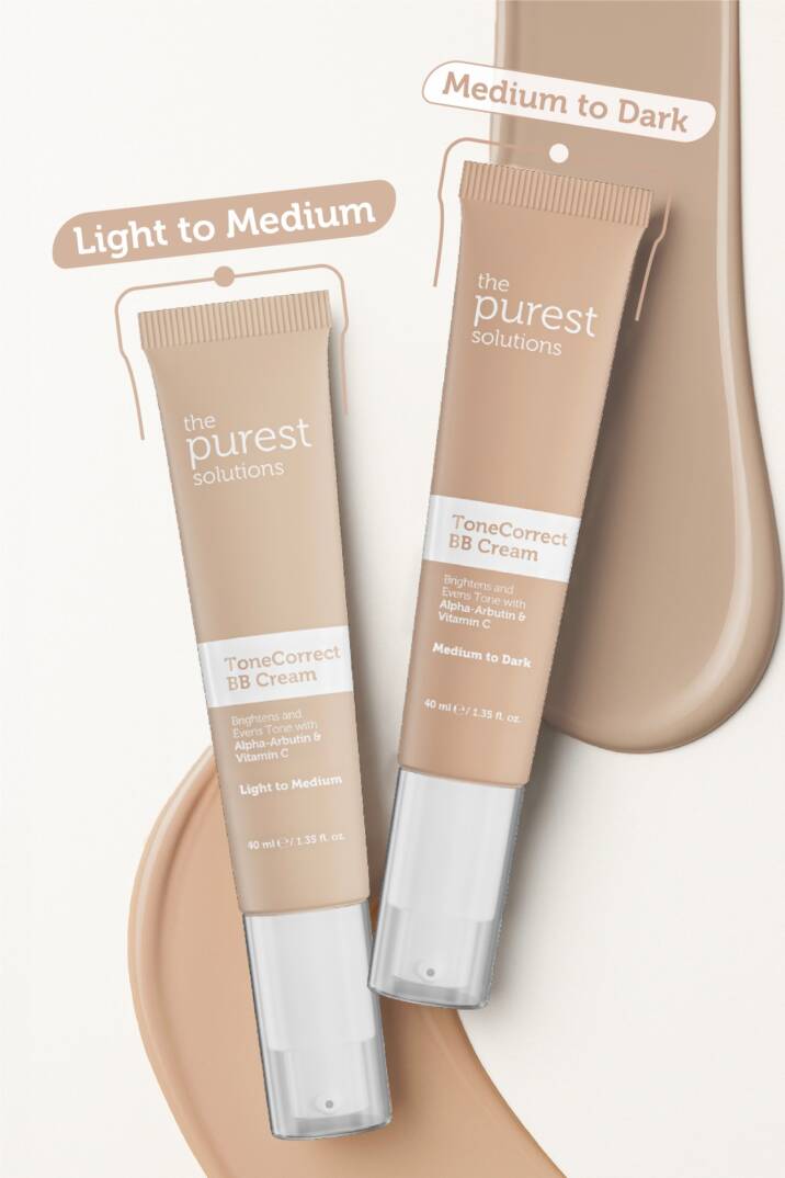 The Purest Solutions Lekeli Ciltler İçin Cilt Tonu Eşitleyici BB Krem SPF50+ 40 ml Light to Medium - 6