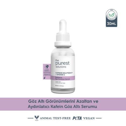 The Purest Solutions Torbalanma Ve Morluk Karşıtı, Aydınlatıcı Kafein Göz Altı Serumu 30 ml - 3