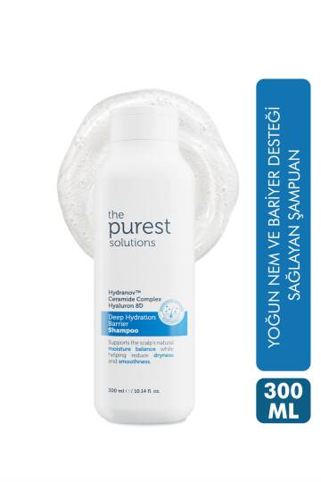 The Purest Solutions Yoğun Nem ve Bariyer Desteği Sağlayan Şampuan 300 ml