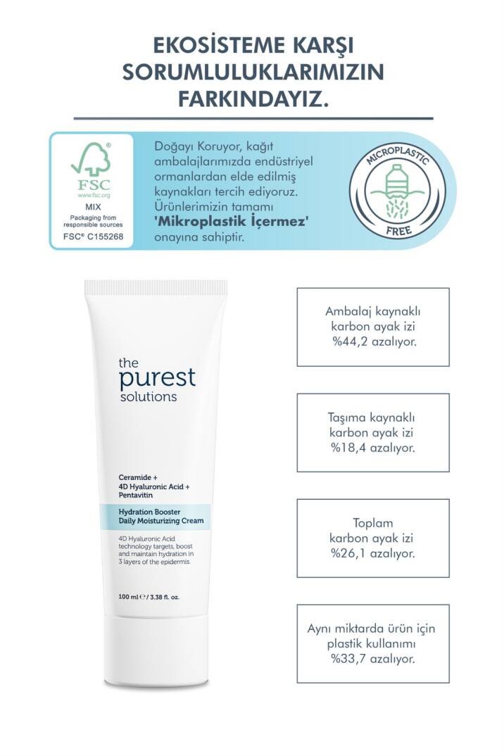 The Purest Solutions Yoğun Nemlendirici Cilt Bakım Kremi 100 ml - 6