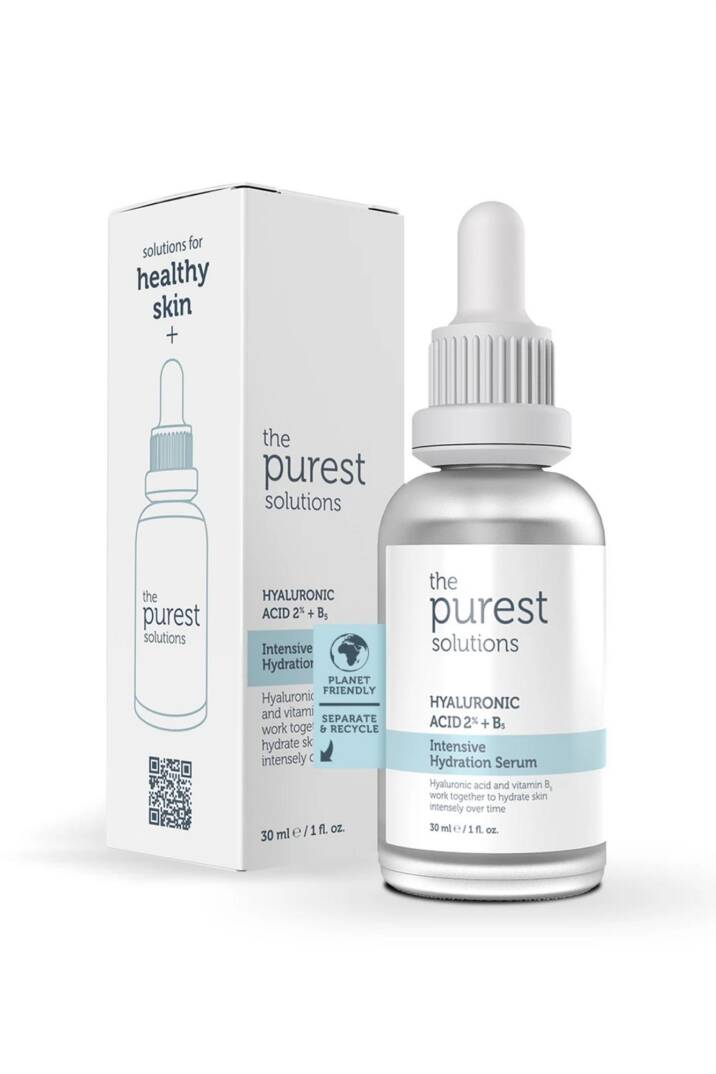 The Purest Solutions Yoğun Nemlendirme Ve Dolgunlaştırıcı Etkili Yenileyici Hyalüronik Asit Cilt Bakım Serumu 30 ml - 2