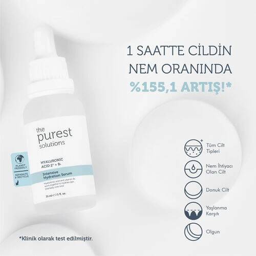 The Purest Solutions Yoğun Nemlendirme Ve Dolgunlaştırıcı Etkili Yenileyici Hyalüronik Asit Cilt Bakım Serumu 30 ml - 4