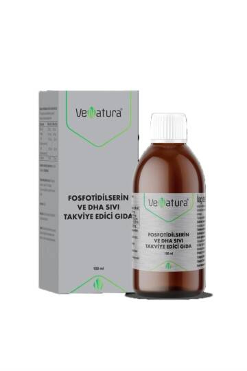 Venatura Fosfotidilserin ve DHA Sıvı Takviye Edici Gıda 150 ml