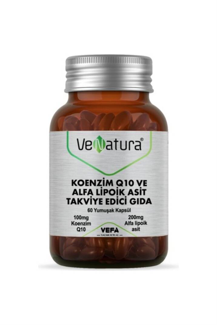 Venatura Koenzim Q10 & Alfa Lipoik Asit 60 Kapsül - 1