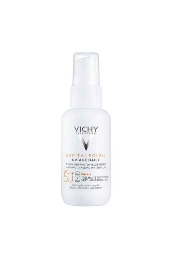 Vichy Capital Soleil Uv Age Daily Spf50 Foto Yaşlanma Karşıtı Güneş Kremi 40ml - 1