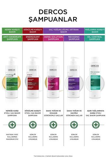 Vichy Dercos Neogenic Saçlar Tellerine Hacim Veren Şampuan 400 ml - 3