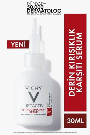 Vichy Liftactiv Retinol Specialist Derin Kırışıklık Karşıtı Serum 30 ml