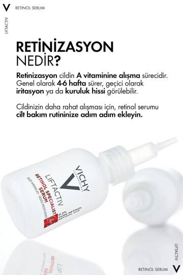 Vichy Liftactiv Retinol Specialist Derin Kırışıklık Karşıtı Serum 30 ml - 5