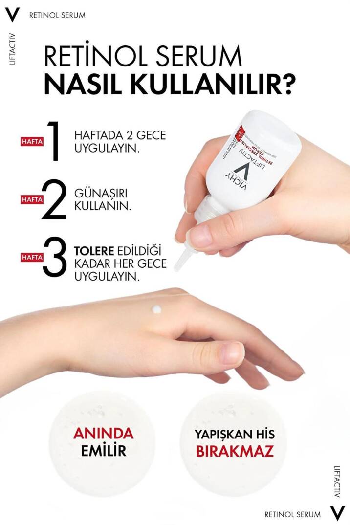 Vichy Liftactiv Retinol Specialist Derin Kırışıklık Karşıtı Serum 30 ml - 6