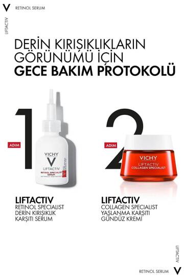 Vichy Liftactiv Retinol Specialist Derin Kırışıklık Karşıtı Serum 30 ml - 8
