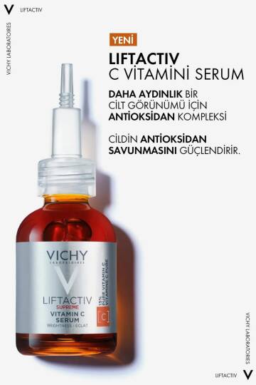 Vichy Liftactiv Supreme %15 Saf C Vitamini Aydınlatıcı Antioksidan Serum 20 Ml - 2