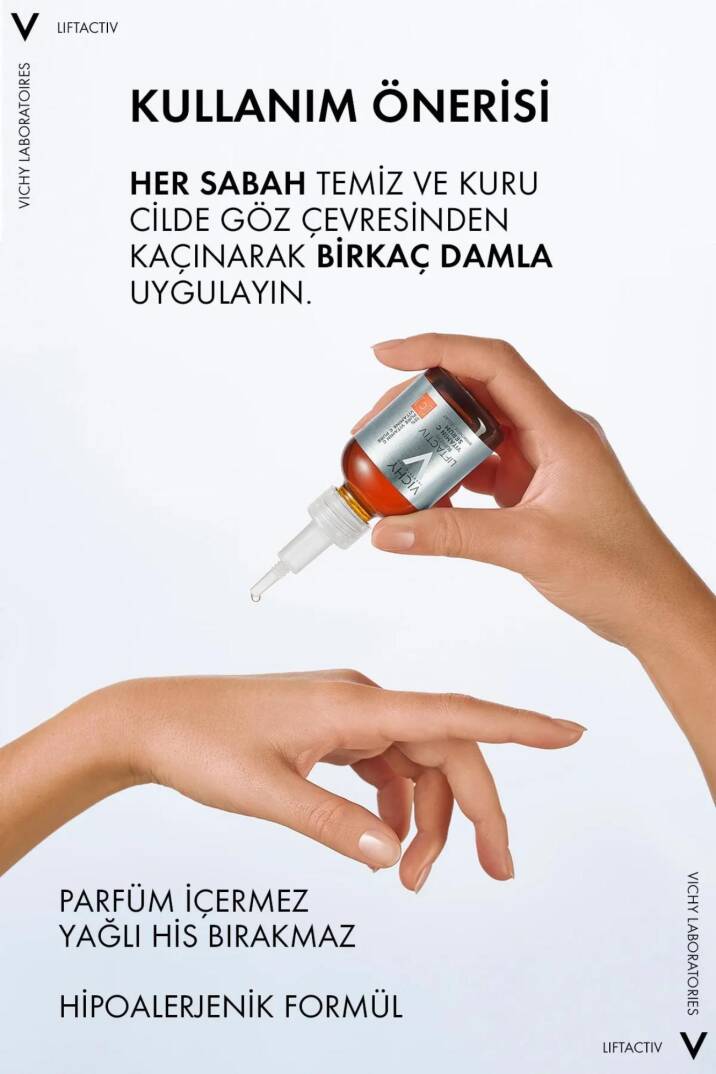 Vichy Liftactiv Supreme %15 Saf C Vitamini Aydınlatıcı Antioksidan Serum 20 Ml - 5