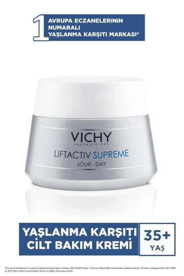 Vichy Liftactiv Supreme Anti-aging Çizgi Bakımı Normal Ve Karma Cilt Nemlendirici Krem 50ml - 2