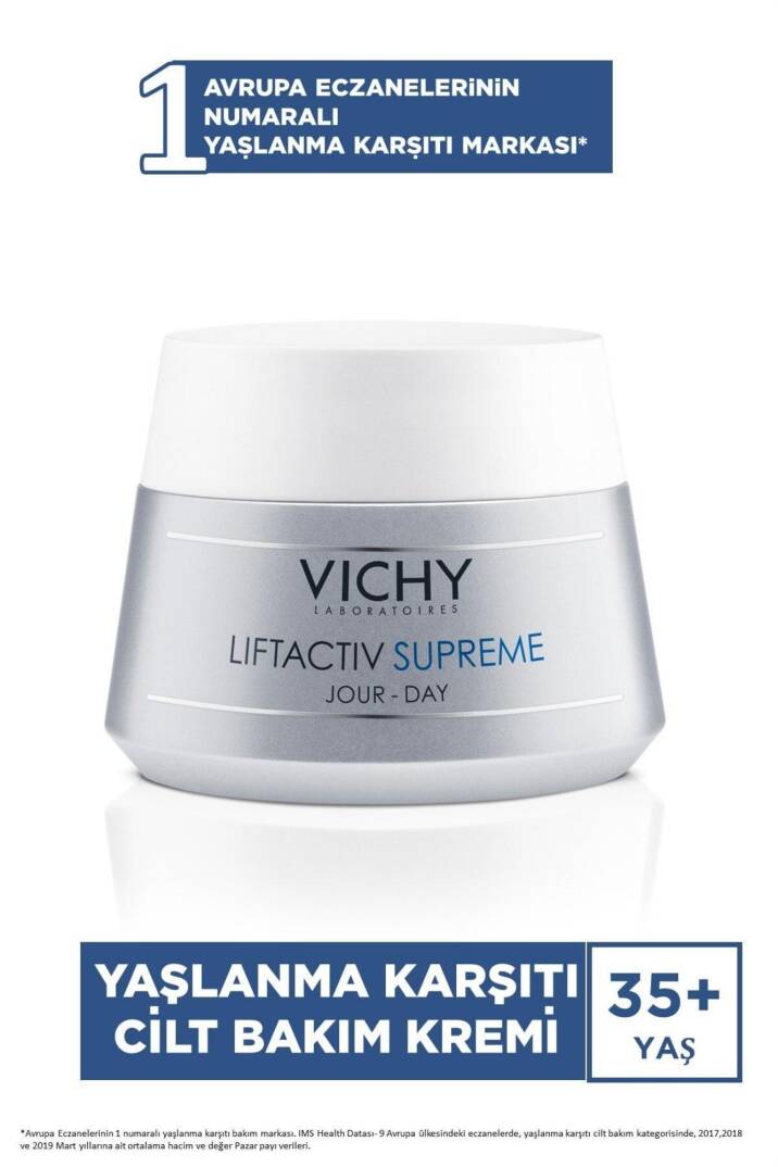 Vichy Liftactiv Supreme Anti-aging Çizgi Bakımı Normal Ve Karma Cilt Nemlendirici Krem 50ml - 2