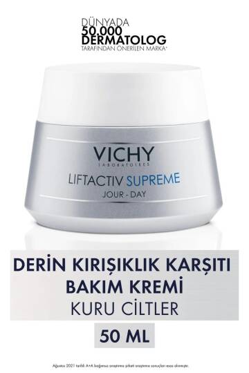 Vichy Liftactiv Supreme Gündüz Bakım Kremi Kuru Ciltler 50 ml