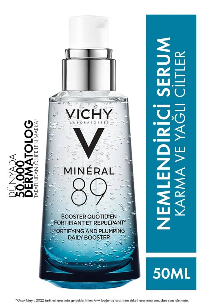 Vichy Mineral 89 Hyalüronik Asit Içeren Nemlendirici Ve Güçlendirici Serum 50 ml - 1