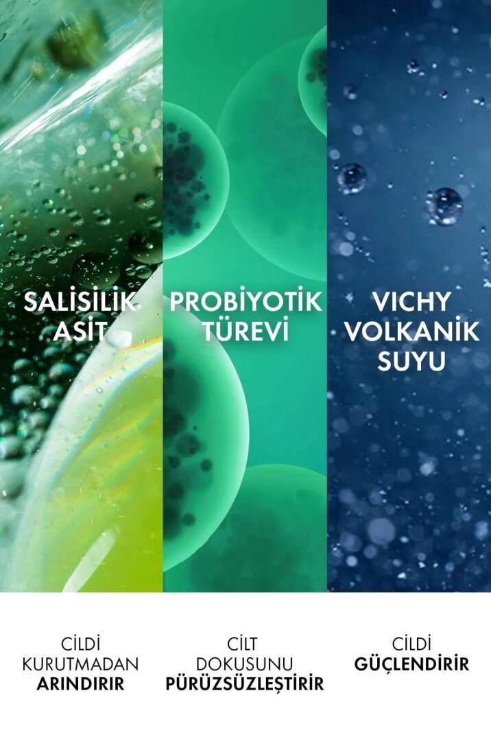 Vichy Normaderm Phytosolution Arındırıcı Yüz Temizleme Jeli, Yağlı ve Karma Ciltler 400 ml - 4