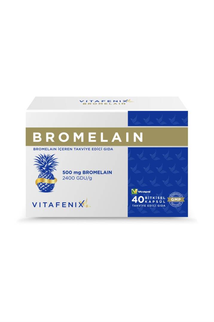 VİTAFENİX BROMELAİN 40 KAPSÜL - 1