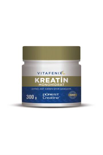 Vitafenix%100 Saf Mikronize Kreatin Monohidrat 300G Toz Sporcu Takviyesi